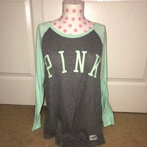 VS PINK baseball tee